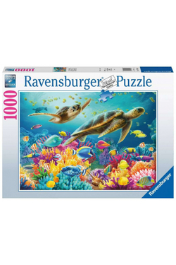 Ravensburger puslespill 1000 Blå undervannsverden 1000b - Ravensburger