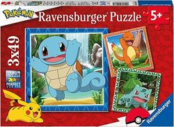 Ravensburger puslespill 3*49 pokemon 3*49 - Ravensburger