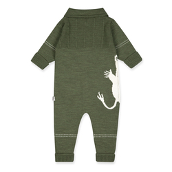 Lillelam Mummi sparkedress, oliven Oliven - Salg