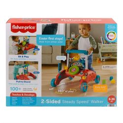 Fisher Price Smarter 2-Sided Walker Gåvogn - Fisher-Price