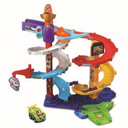 Vtech Toot Toot Ultimate Corkscrew Tower Korketrekker bane - Salg