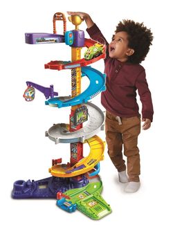 Vtech Toot Toot Ultimate Corkscrew Tower Korketrekker bane - Salg