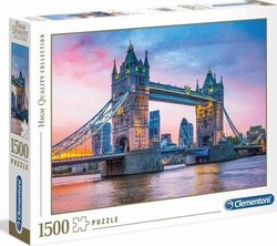 Clementoni puslespel 1500 Tower bridge sunset 1500 - Clementoni