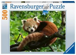 Ravensburger puslespill 500 Rød panda 500 biter - Ravensburger