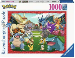 Ravensburger puslespill 1000 Pokemon oppgjør 1000 biter - Ravensburger