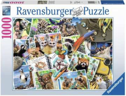Ravensburger puslespill 1000 Reisende dyre dagbok 1000 biter - Ravensburger