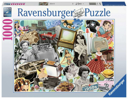 Ravensburger puslespill 1000 50-tallet 1000 biter - Ravensburger