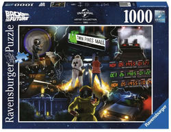 Ravensburger puslespill 1000 Tilbake til fremtiden  1000 biter - Ravensburger