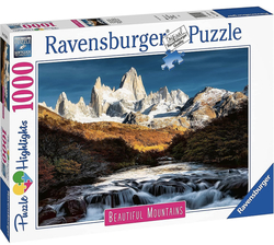 Ravensburger puslespill 1000 Fitz Roy, Argentina  1000 biter - Ravensburger