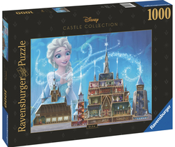 Ravensburger puslespill 1000 Disney Elsa, Castle  1000 biter - Ravensburger