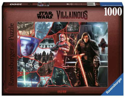 Ravensburger puslespill 1000 Star Wars Villainous Kylo  1000 biter - Salg