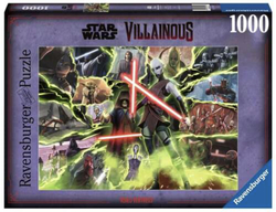 Ravensburger puslespill 1000 Star Wars Villainous Asajj Ventress   1000 biter - Ravensburger