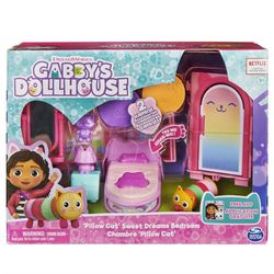 Gabby's Dollhouse Deluxe Room - Cat's Bedroom  Soverom - Gabby’s Dollhouse