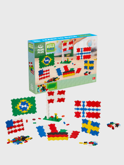 Plus-Plus Learn To Build Flags of the World 600 deler Flags of the world - PlusPlus