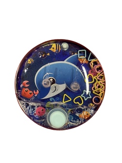Marine life water game - med ringer Mørk blå - Fidget Toys