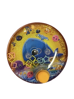 Marine life water game - med ringer Gul - Fidget Toys