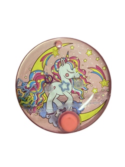 Unicorn water game -  med ringer Rosa - Fidget Toys