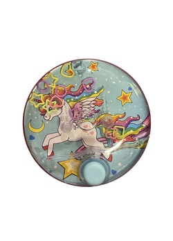 Unicorn water game -  med ringer Blå - Fidget Toys