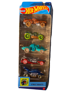 Hot Wheels Basics 5-pack Asst Street Beasts - Hot Wheels