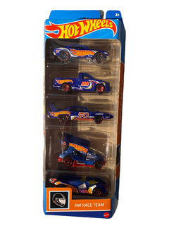 Hot Wheels Basics 5-pack Asst HW Race team - Hot Wheels