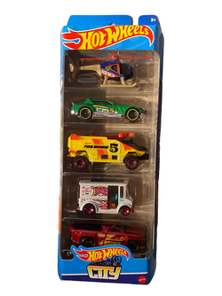 Hot Wheels Basics 5-pack Asst City - Hot Wheels