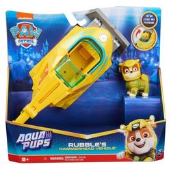 Paw Patrol Aqua Themed Vehicles - Rubble Rubble - Paw Patrol