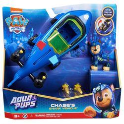 Paw Patrol Aqua Themed Vehicles - Chase Chase - Paw Patrol