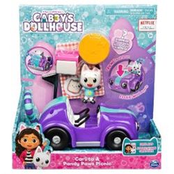 Gabby´s Dollhouse Carlita & Pandy Paws Picnic bil - Gabby’s Dollhouse