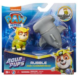 Paw Patrol Aqua Hero Pups Asst. Rubble and hammerhead - Paw Patrol