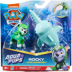 Paw Patrol Aqua Hero Pups Asst. Rocky and sawfish - Paw Patrol