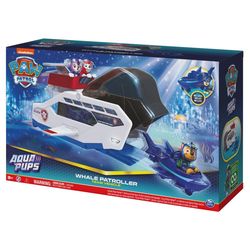 Paw Patrol Aqua Whale Patroller Whale patroller team vehicle  - Paw Patrol