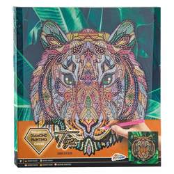 Canvas Diamond Painting Tiger tiger - Hobby