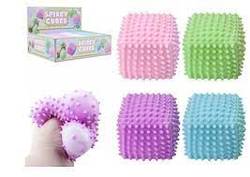 Spikey cubes Pastell rosa - Fidget Toys