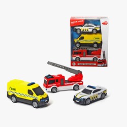 SOS Team redningsbiler 3pk sos team - Dickie toys