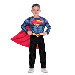 Superman kostyme 6-8 6-8 - Karneval