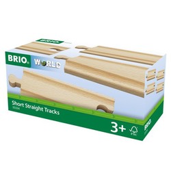 Brio Short straight tracks 33334 - Brio