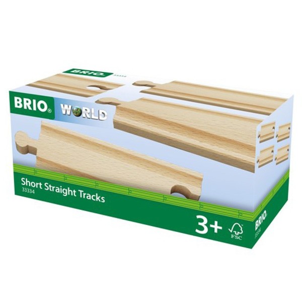 Brio Short straight tracks 33334 - Brio