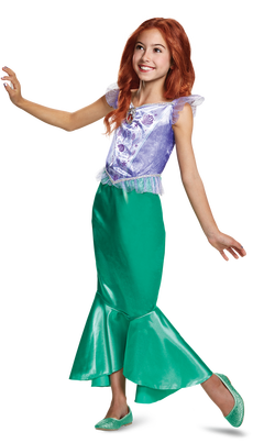 Disguise Disney Princess Costume Classic Ariel XS (3-4) 3-4 - Karneval