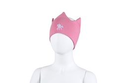 Kivat pannebånd rosa krone m/ponni - bomull Ponni - Kivat