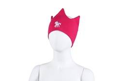 Kivat pannebånd cerise krone m/ponni - bomull Ponni - Kivat