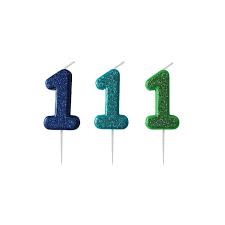 Kakelys - 1 Lys blå - Tinka