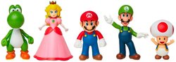  Super Mario - Mario & friends figurer 5 pk. 5pk - Super Mario