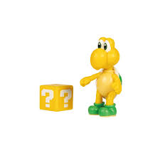 Super Mario W29 figur 10 cm Koopa Troopa with question block - Super Mario