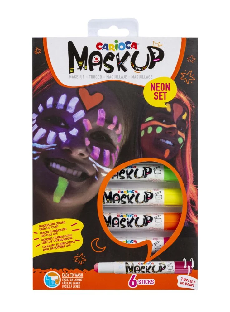Carioca Ansiktsmaling - Neon Set  Neon Set  - CARIOCA