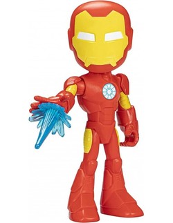 Spidey and his Amazing Friends Supersized 9 Inch Figure Iron Man Iron man - Superhelta