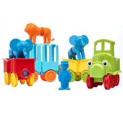 SmartMax My First Animal Train 22 deler - Småbarns Leiker
