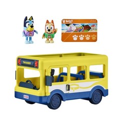 Bluey Eventyrbuss m/2 figurer bus og 2 figurer - Leiker