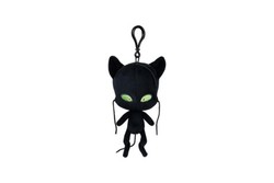 PLUSJ - MIRACULOUS CLIP 13 CM Sort figur - Leiker