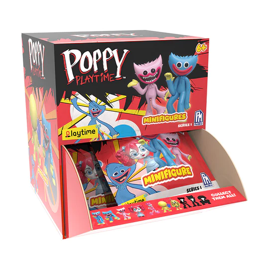  Poppy Playtime Series 1 Mystery Pack med minifigur  Mysterie pakke, 1 figur inni - Salg