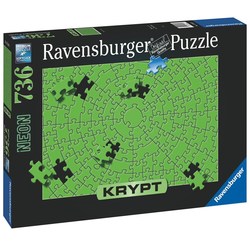 Ravensburger Puslespel 736b KRYPT Neon Grønn Neon Grønn - Ravensburger